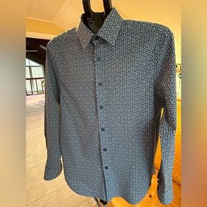 Floral, long sleeve shirt